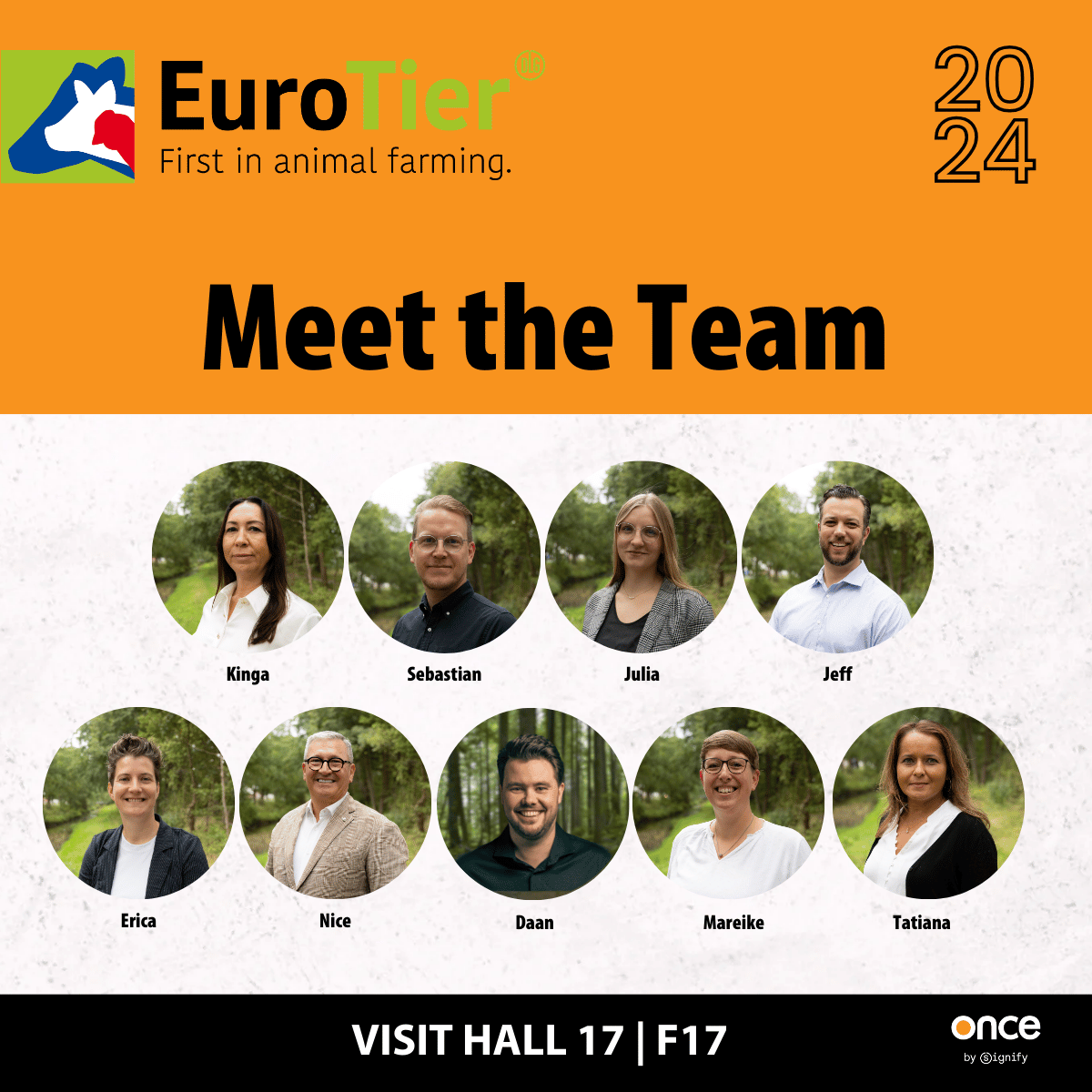 Join us at EuroTier  - Meet the Team